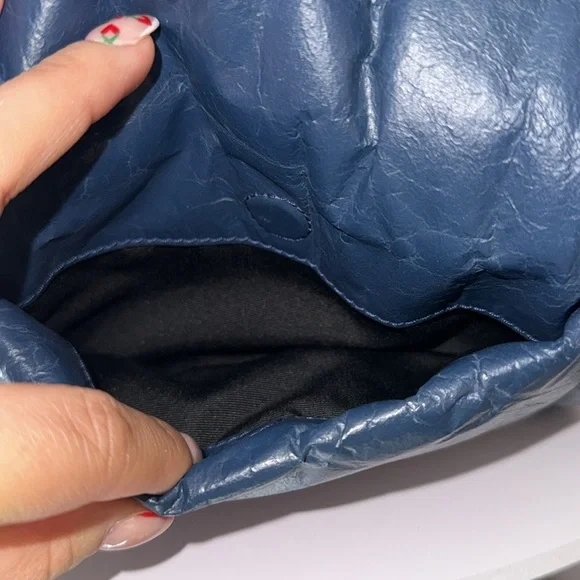 The Marc Jacobs Blue Pillow Bag- 8" W & about 6" H & 2" D - Picture 6 of 10